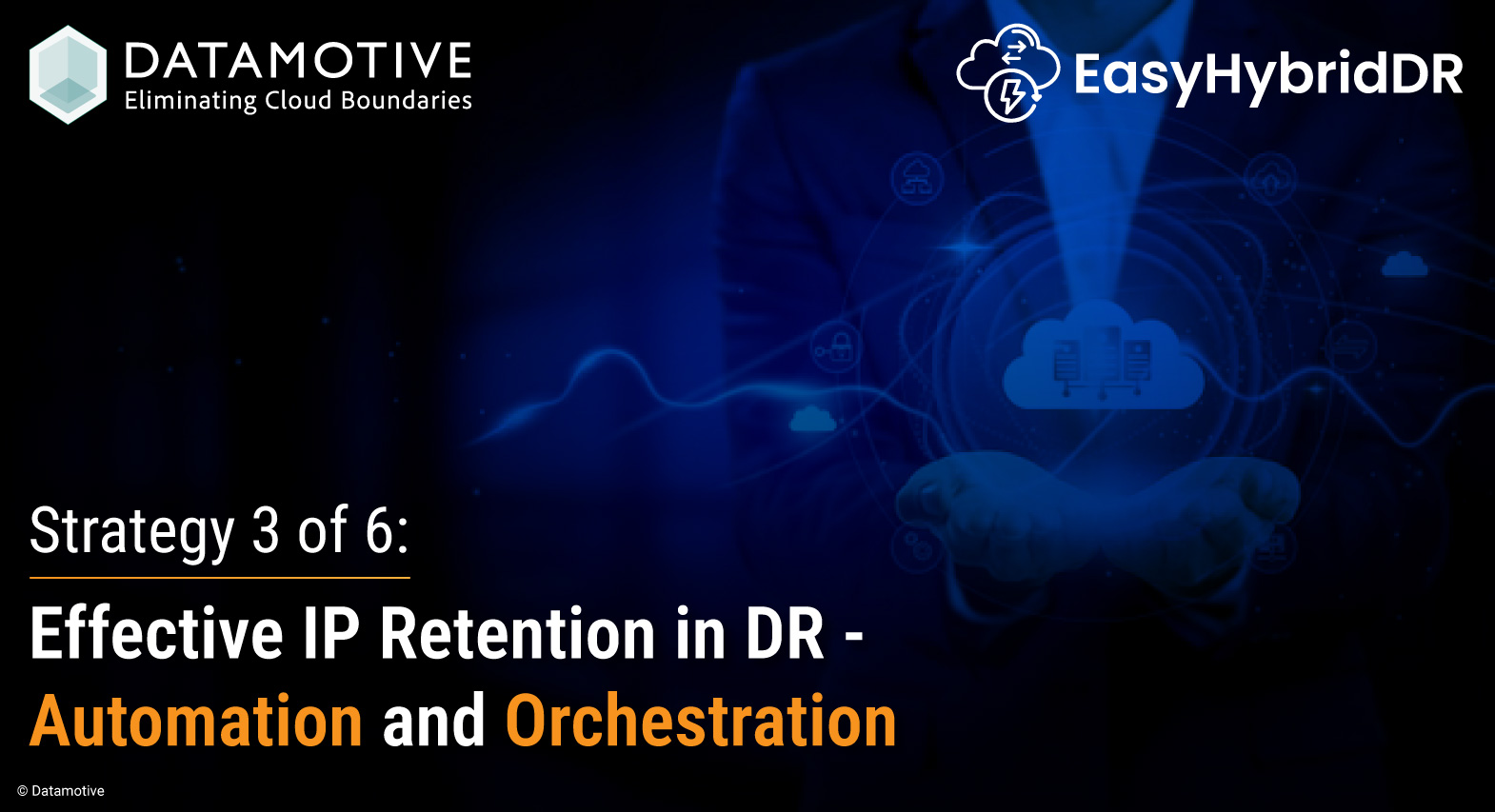 Strategy 3 of 6: Effective IP Retention in DR - Automation and Orchestration