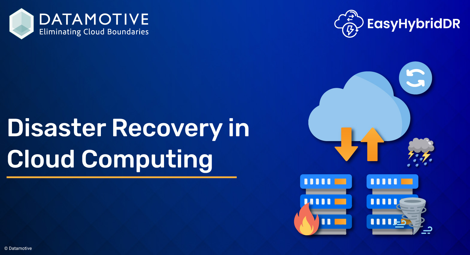 Disaster Recovery in Cloud Computing